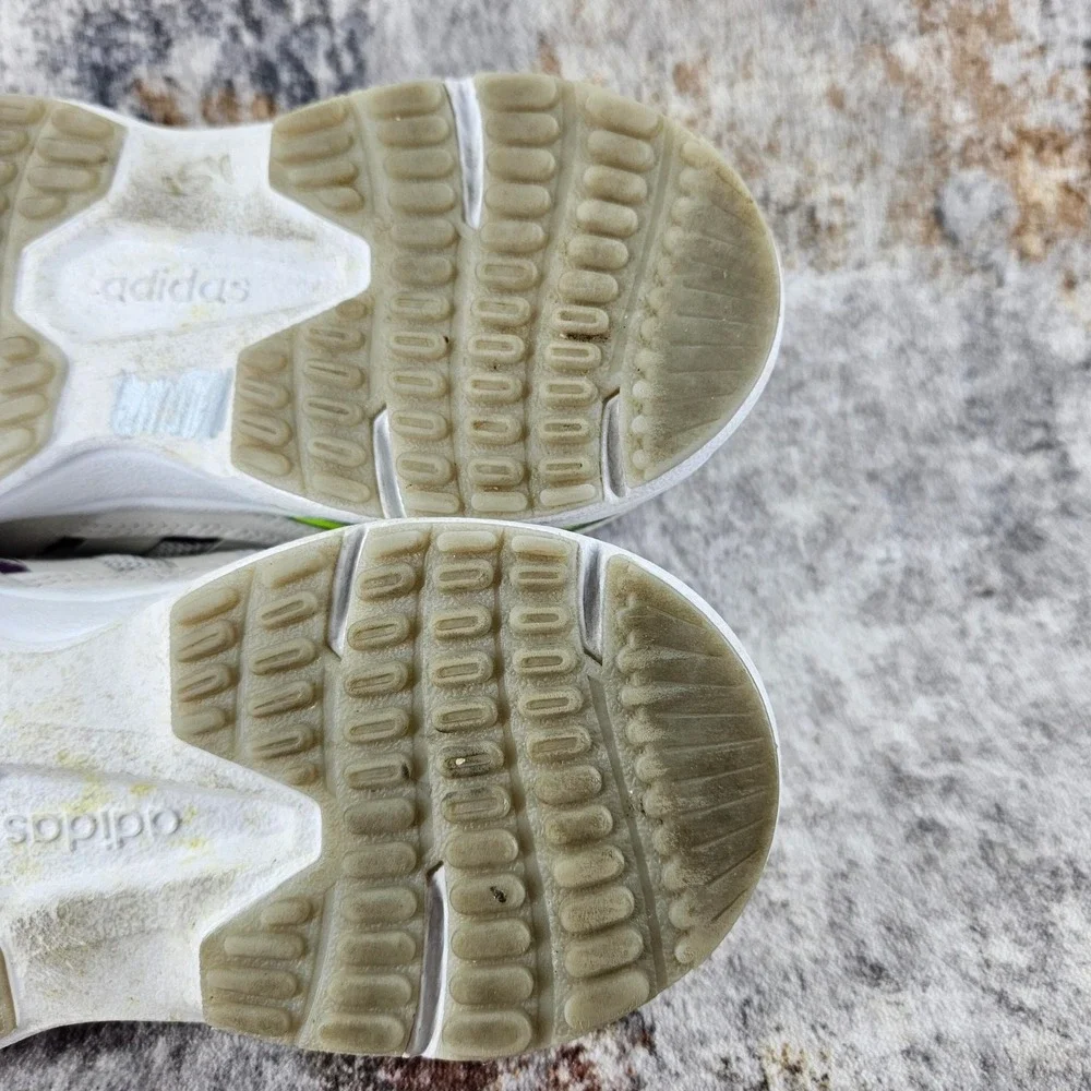 Adidas 90s Valasion Shoes Women 11 White Cloudfoam Comfort Running Sneaker Retro